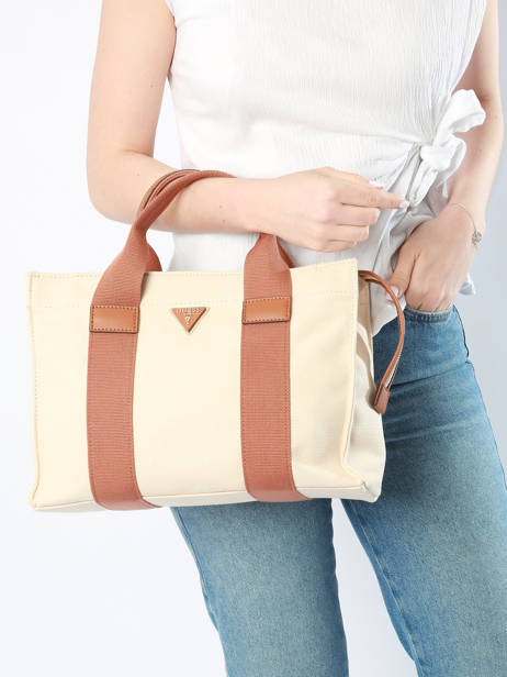 Satchel Canvas Guess Beige canvas AG931922 other view 1