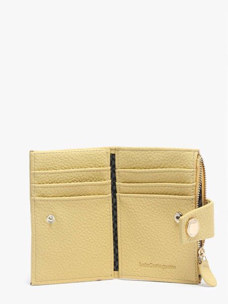 Wallet Lulu castagnette Yellow tresse CAPOR101 other view 1