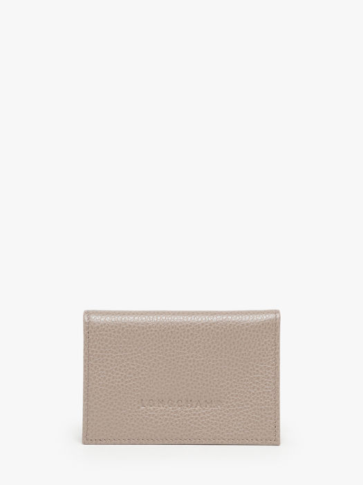 Longchamp Le foulonn Bill case / card case Gray