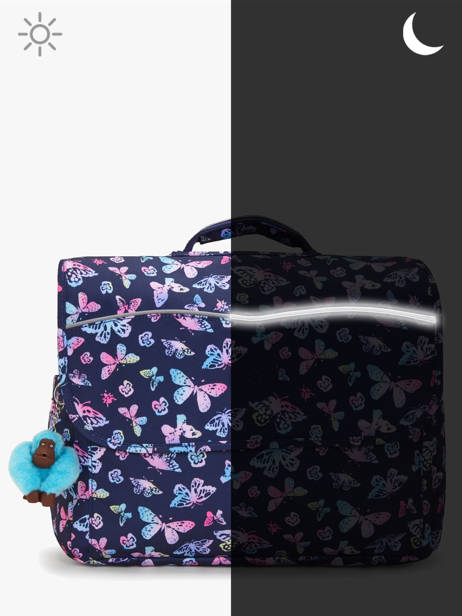 1 Compartment Satchel Kipling Blue back to school KI3652 other view 5