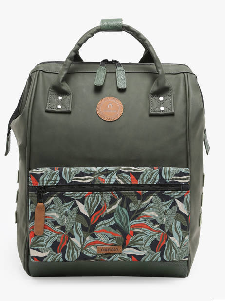 Adventurer Medium - Customisable Backpack  Cabaia Green adventurer BAGS