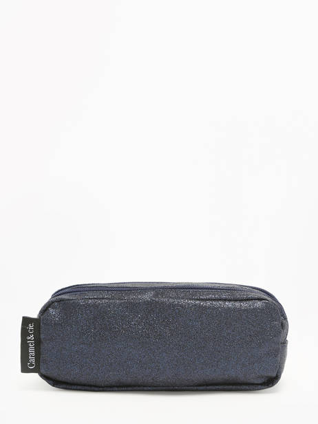 2-compartment Pouch Caramel et cie Blue boheme FI