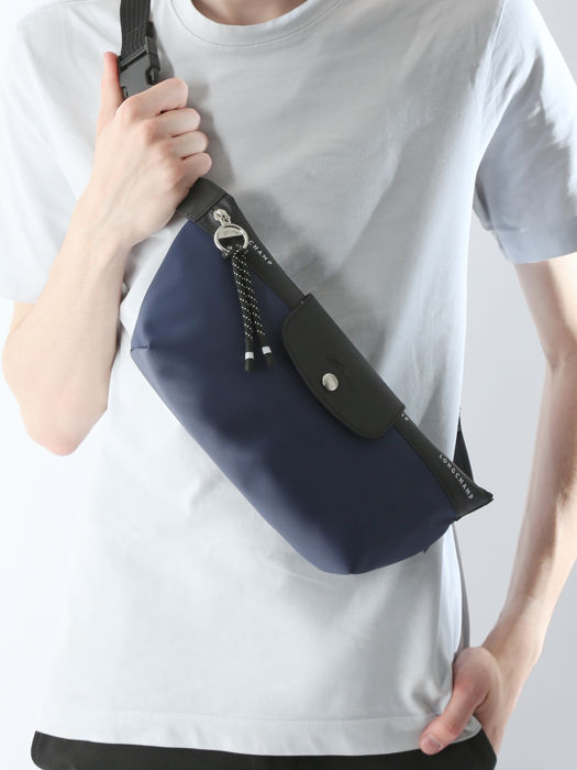 Longchamp Le pliage energy Sac banane Bleu