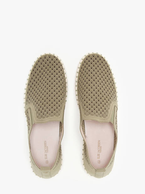 Moccasins Ilse jacobsen Green men TULIP140 other view 3