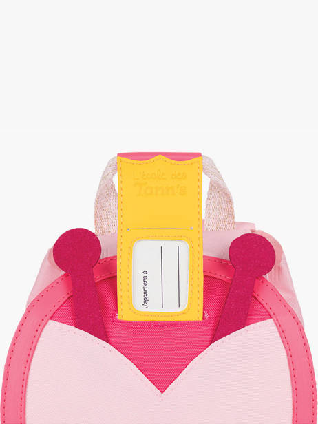Mini Backpack Tann's Pink ecole des tann's 645162 other view 4
