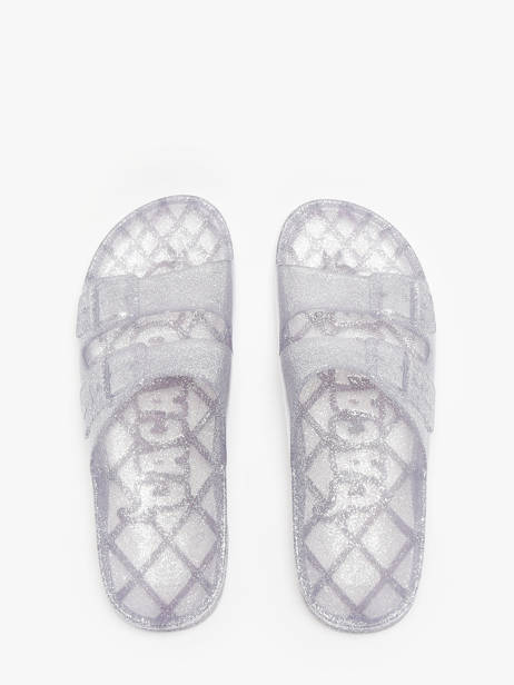 Flip Flops Anjo Glitter Cacatoes Gray women ANJOGLIT other view 3