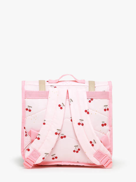 Cartable 1 Compartiment Kidzroom Multicolore lisbon secret garden 4036 vue secondaire 4