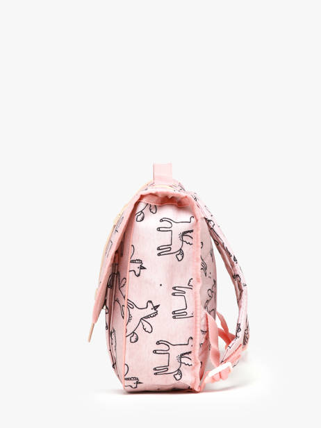 1 Compartment Satchel Kidzroom Multicolor lisbon beasties 4044 other view 2