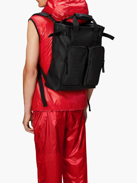 Texel Tote Backpack - Sac à Dos Rains Noir city 14240 vue secondaire 1