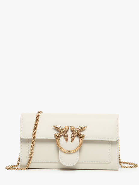 Crossbody Bag Love Bag Icon Leather Pinko Beige love bag icon A0F1