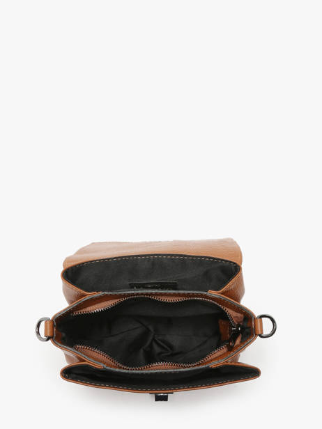 Sac Bandoulière Caviar Cuir Milano Marron caviar CA24061 vue secondaire 3