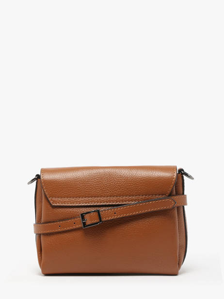 Sac Bandoulière Caviar Cuir Milano Marron caviar CA24061 vue secondaire 4