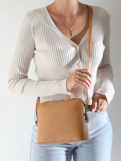 Shoulder Bag Caviar Leather Milano Brown caviar CA240614 other view 1