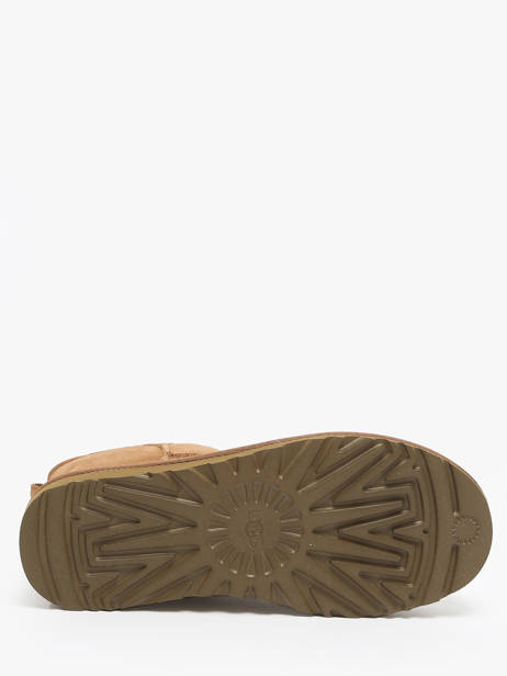 Boots Classic Mini Ii En Cuir Ugg Marron women 1016222 vue secondaire 6