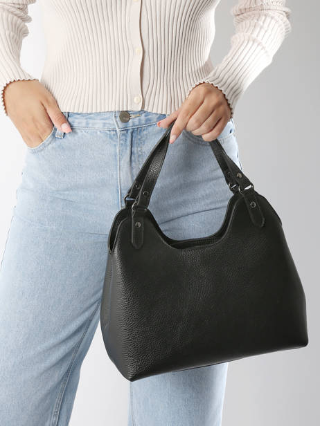 Handbag Caviar Leather Milano Black caviar CA24067 other view 1