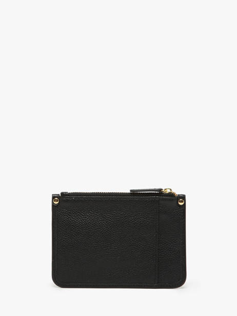 Porte-monnaie Cuir Nat et nin Noir vintage ELISE vue secondaire 2