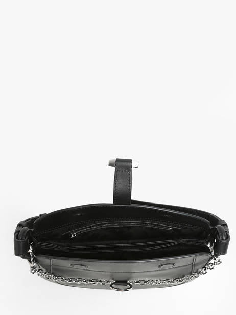 Sac Bandoulière Pia Cuir Le tanneur Noir pia TPIA1420 vue secondaire 3