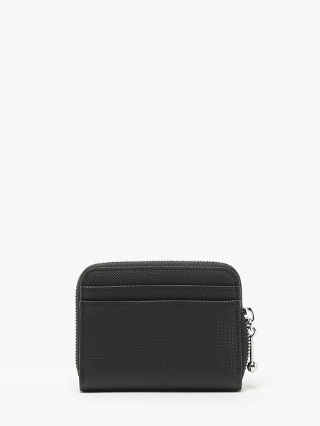 Portefeuille Lacoste Noir daily city NF4764DZ vue secondaire 2