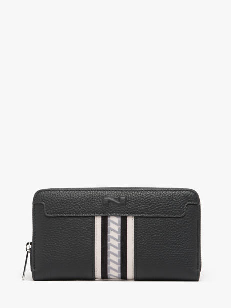 Portefeuille Signature Cuir Nathan baume Gris signature 280277N