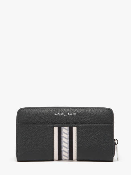 Portefeuille Signature Cuir Nathan baume Gris signature 280277N vue secondaire 2