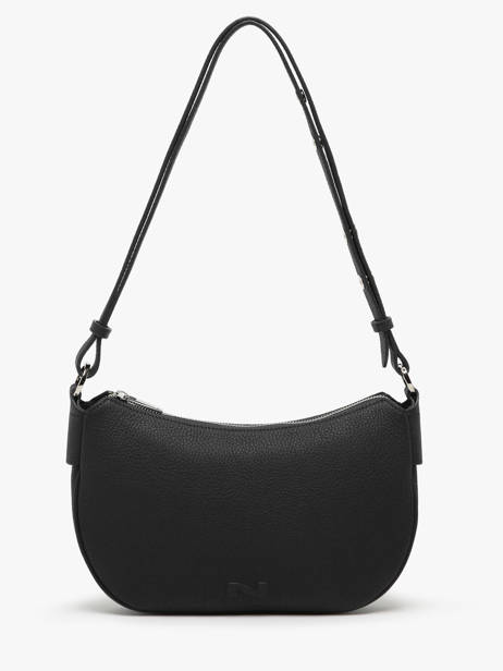 Sac Baguette Sixty Cuir Nathan baume Noir nathan 1932 60
