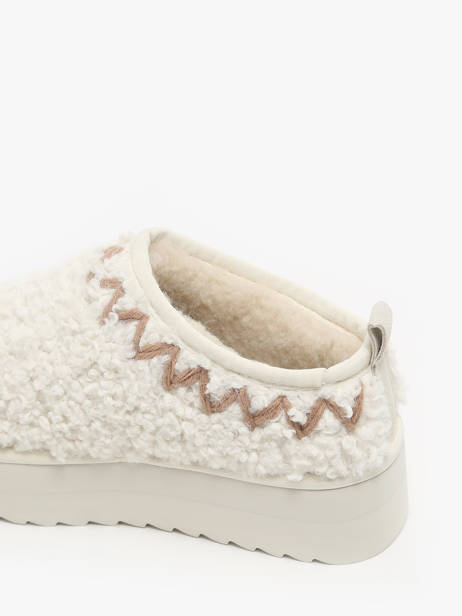 Mules Eggy Colors of california Blanc women CYWPLA06 vue secondaire 3