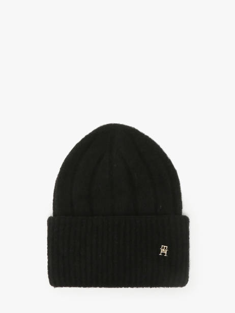 Beanie Tommy hilfiger Black timeless AW16630