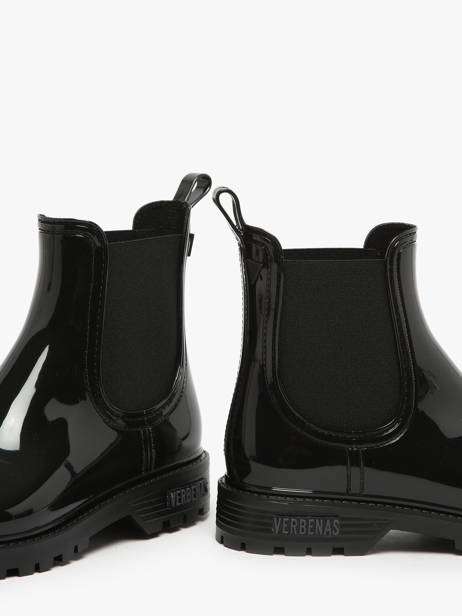 Rain Boots Gaudi Brillo Verbenas Black women 76002435 other view 4