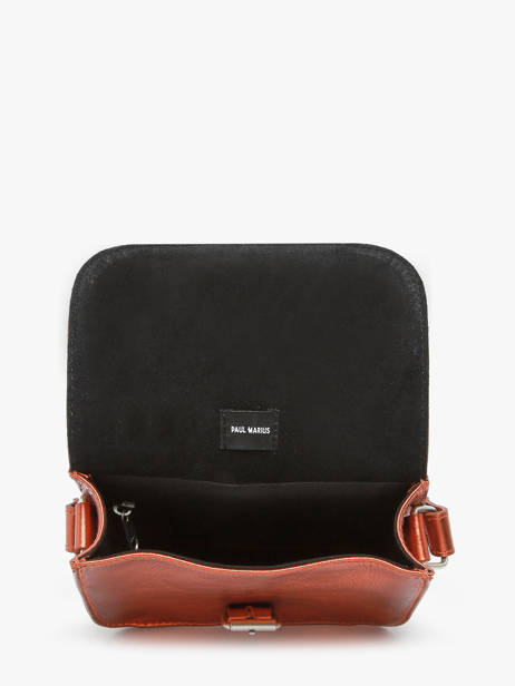 Leather L'essentiel Ginger Crossbody Bag Paul marius Brown ginger ESSENGIN other view 3