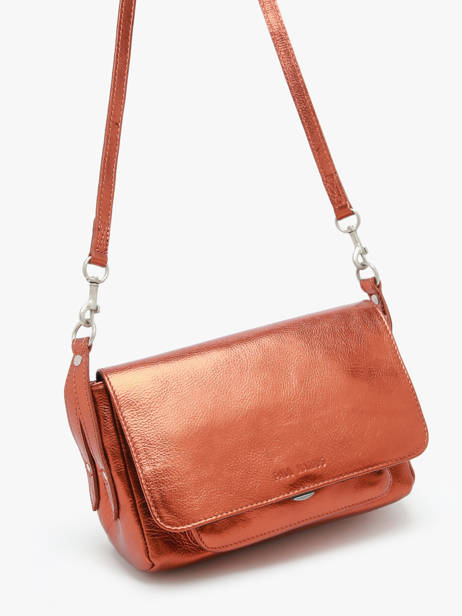 Small Leather Diane Ginger Crossbody Bag Paul marius Brown ginger DIANSGIN other view 1