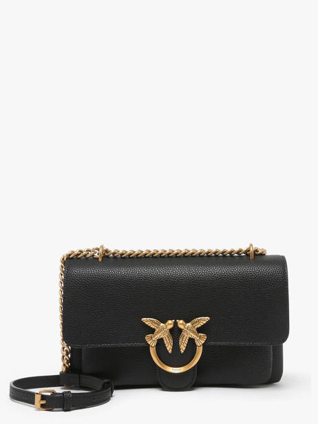 Shoulder Bag Love Bag Soft Leather Pinko Black love bag soft 4528A29Q