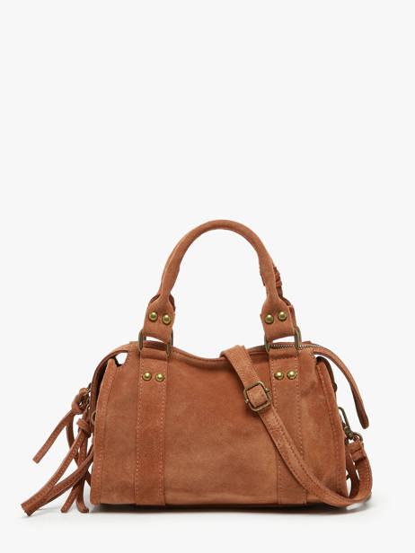 Shoulder Bag Velvet Milano Brown velvet VE24093 other view 4