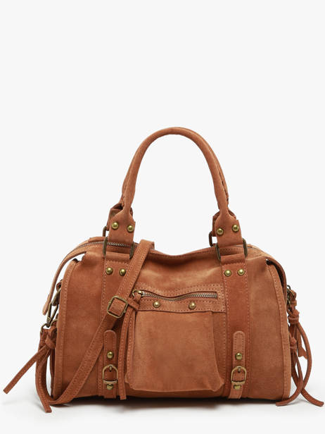 Sac Porté épaule Velvet Milano Marron velvet VE24094