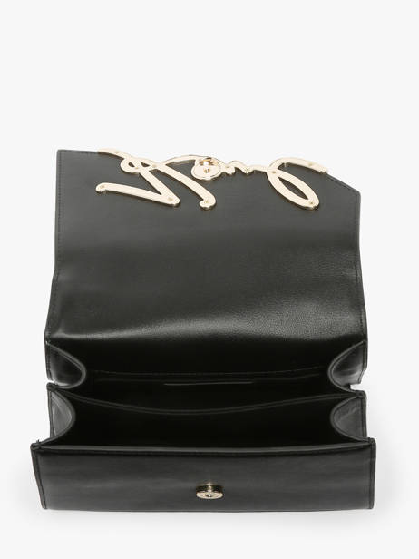 Sac Bandoulière K Signature Cuir Karl lagerfeld Noir k signature A1W30036 vue secondaire 2