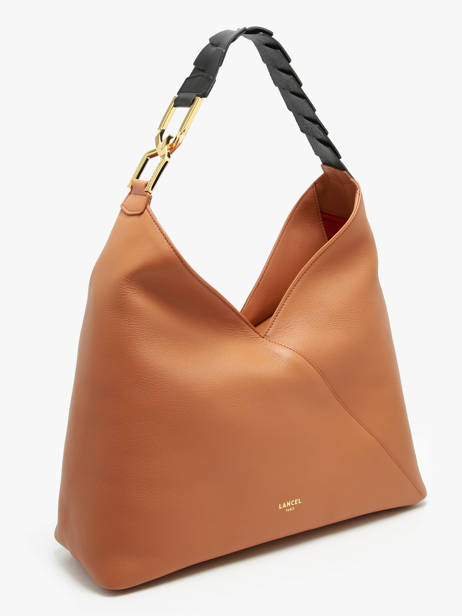 Sac Porté épaule Pagode Cuir Lancel Marron pagode A12510 vue secondaire 1