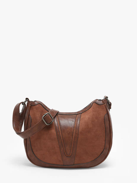 Crossbody Bag Winter Velvet Miniprix Brown wt velvet 3663