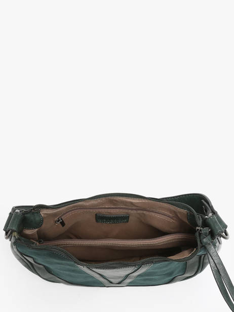 Sac Porté épaule Winter Velvet Miniprix Vert wt velvet 3662 vue secondaire 2