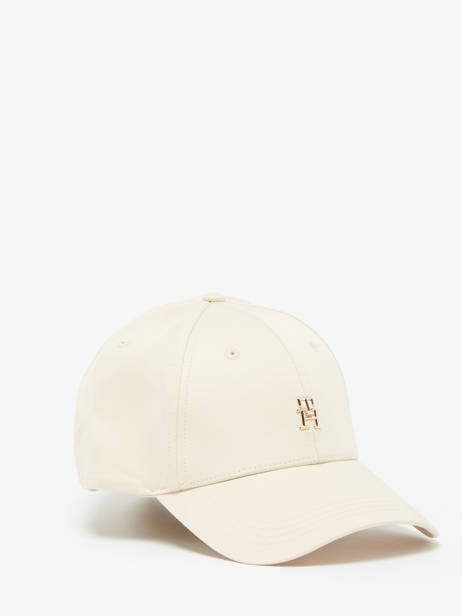 Casquette Tommy hilfiger Blanc elevated chic AW16843 vue secondaire 1