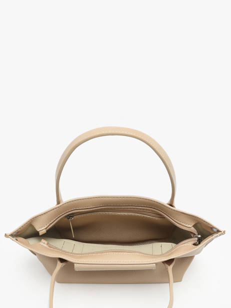 Sac Bandoulière Maya Cuir Lancaster Beige maya 88 vue secondaire 3