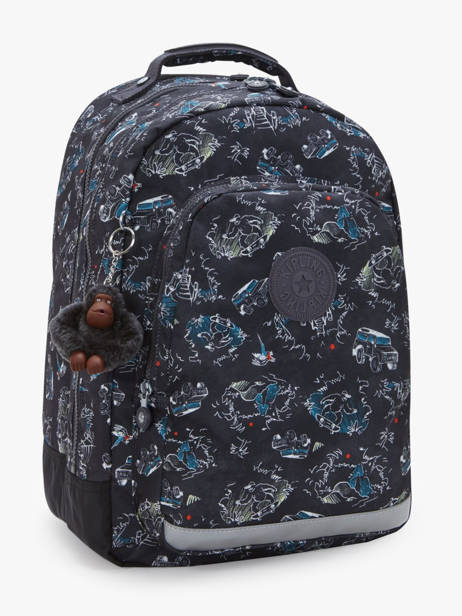 Sac à Dos 2 Compartiments Kipling Bleu back to school / pbg PBGI7090 vue secondaire 2