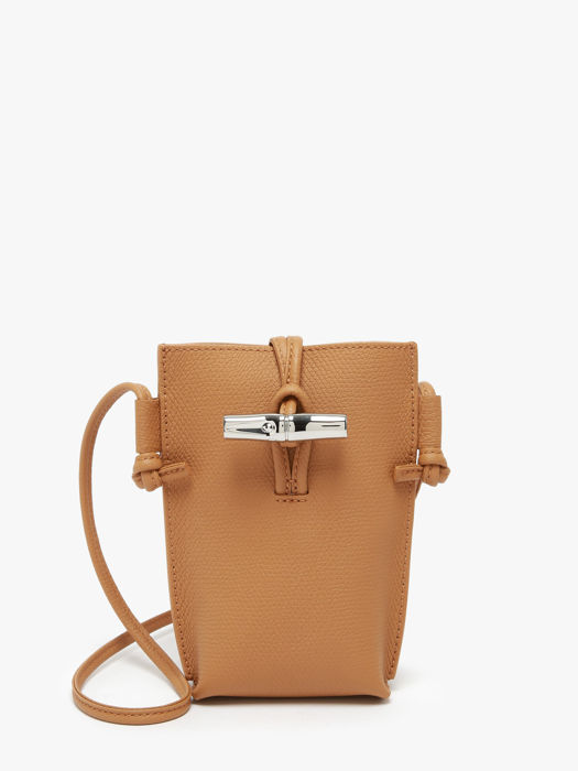 Longchamp Le roseau Ipod case / cd holder Brown