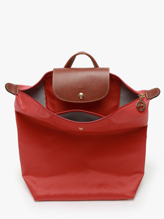 Longchamp Le pliage original Sac à dos Rouge