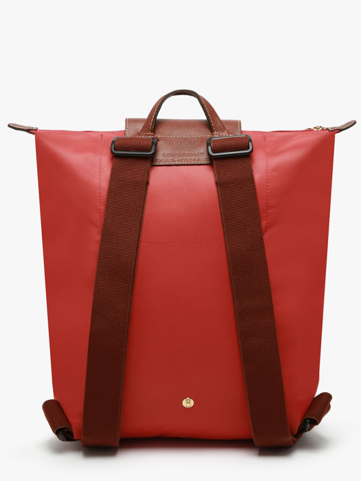 Longchamp Le pliage original Sac à dos Rouge