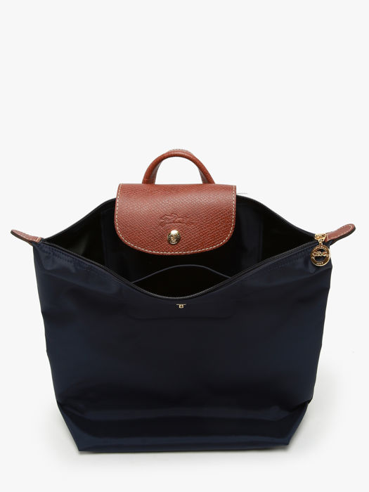 Longchamp Le pliage original Sac à dos Bleu