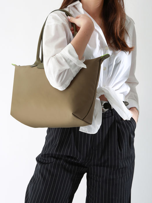 Longchamp Le pliage green Hobo bag Green