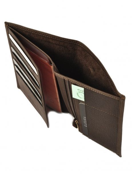 Portefeuille Marina Cuir Katana Marron marina 753018 vue secondaire 4
