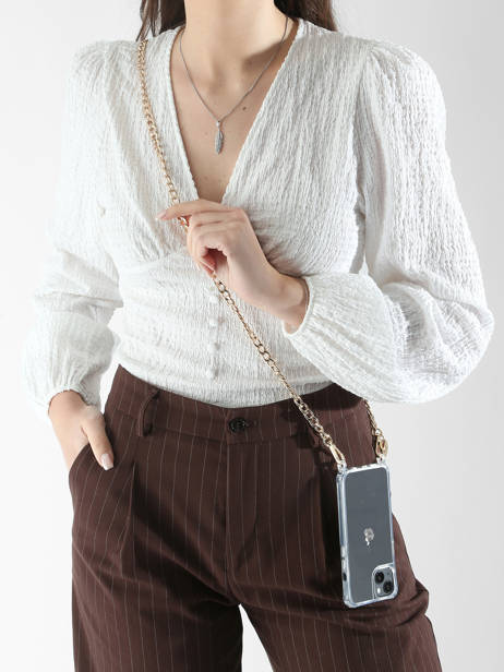 Chain For Phone Cover La coque francaise Beige chaine LE304694 other view 1