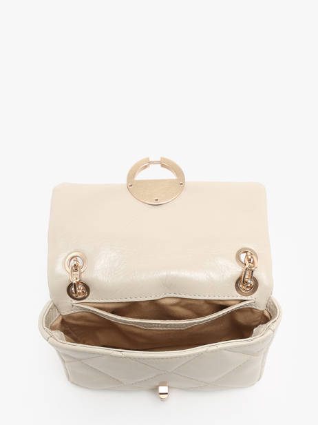 Sac Nano Moon En Cuir Vanessa bruno Beige moon 84V40326 vue secondaire 3