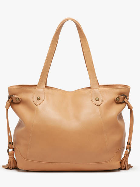 Shoulder Bag Cow A4 Leather Basilic pepper Brown cow 155N other view 4