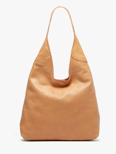 Sac Porté épaule Cow Cuir Basilic pepper Marron cow BCOW2L vue secondaire 4